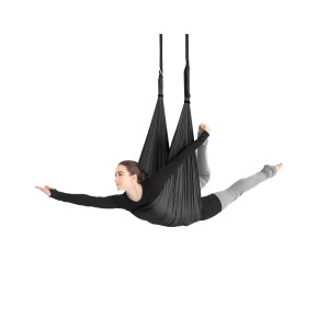 Κούνια Yoga AMILA 40D (Less Elastic) 5m Μαύρη